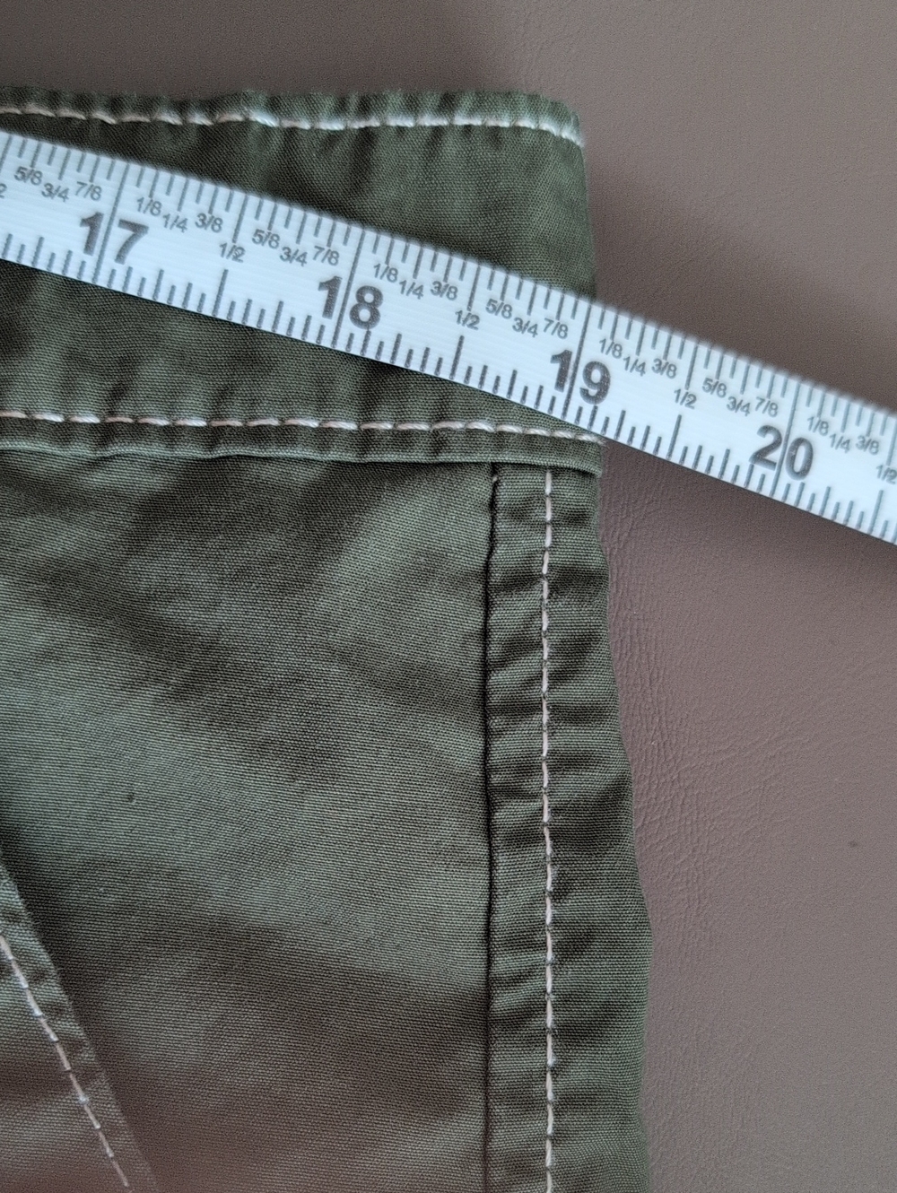 Levi's Dark Olive Cargo Shorts - Picture 8 of 10